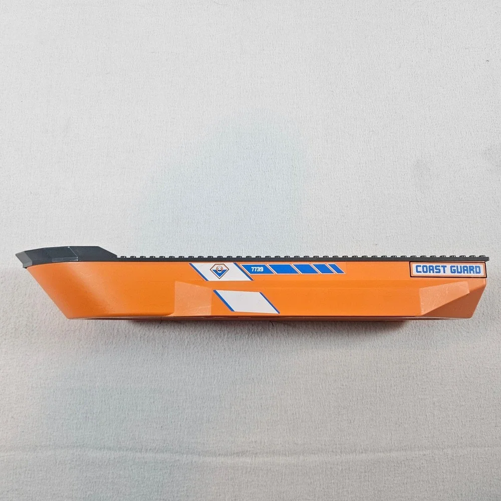 Lego City Coast Guard Patrol Boat Hull 7739 Orange Floating Base 57789c01